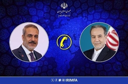 I.R. Iran, Ministry of Foreign Affairs- Telephone conversation between Foreign Ministers of Iran Turkey