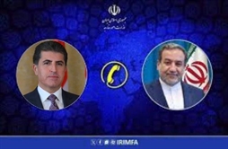 I.R. Iran, Ministry of Foreign Affairs- Iranian Foreign Minister Kurdistan Region President discuss bilateral ties regional security in phone call